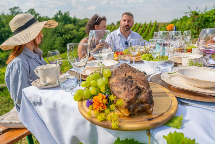 Grupowe degustacje win na Winnicy 